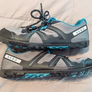 Xero Mesa Trail Shoes EUC 9.5 Dark Gray Sapphire.